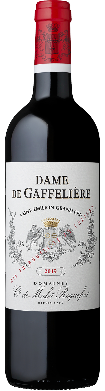Dame de Gaffelière - Saint Emilion Grand Cru - Vin des Domaines Comte de Malet Roquefort